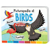 Majestic Book Club Picturepedia of Birds Board Book for Kids Age 2+