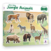 Toykraftt Jungle Animal Puzzles for Kids Aged 3 to 5 Year Olds