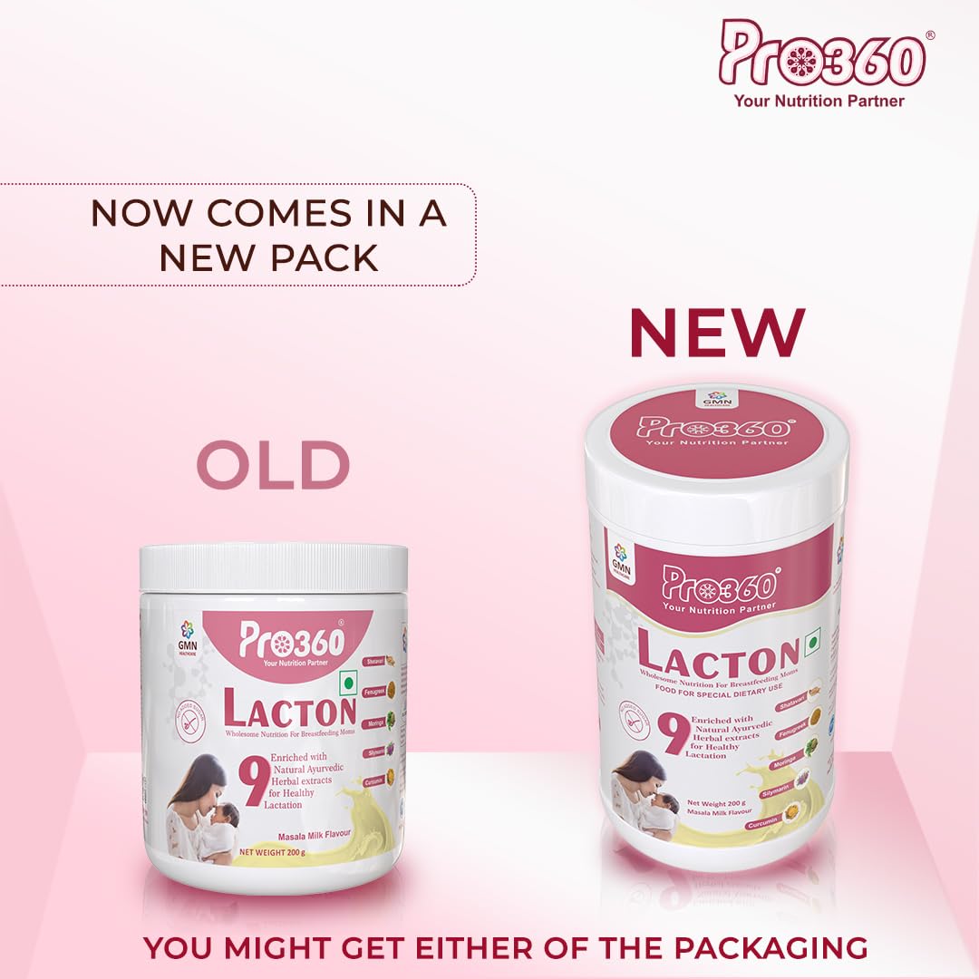 Pro360 Lacton Lactation Support Protein Supplement Powder - 200 gms