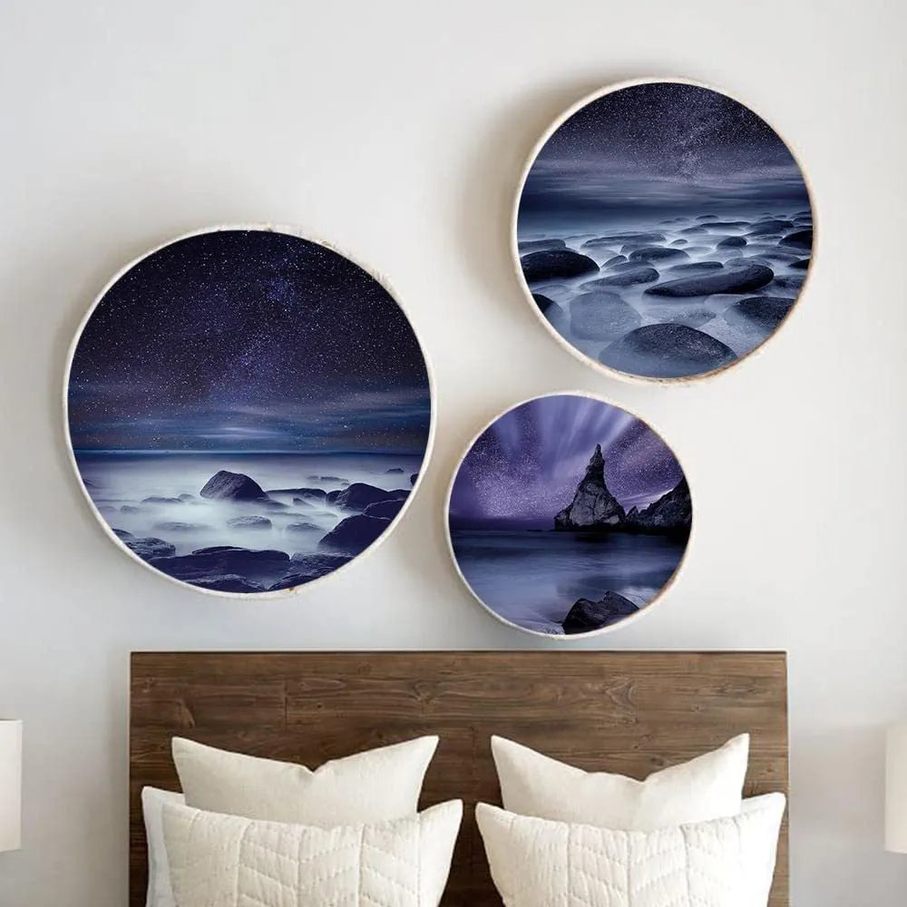 The Artment your Artistic Apartment - Lilac Night Canvas
