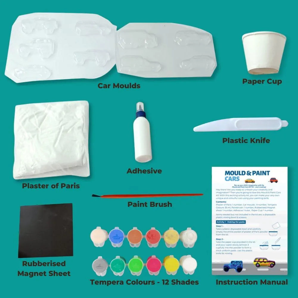 Toy Kraft Mould and Paint-Car