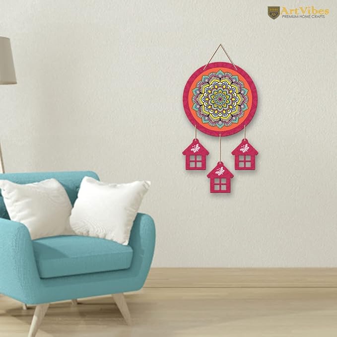 Artvibes Designer Wooden Wall Hanging Decoration Items for Home