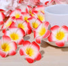 Artificial Big Foam Hawaaii Fake Foam Water Floating Flowers Red