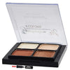 Kiss Beauty 4-Color Matte Eyeshadow - 14gm