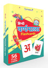Gurukanth Premium Hindi Varnamala Flash Cards for Kids Early Learning