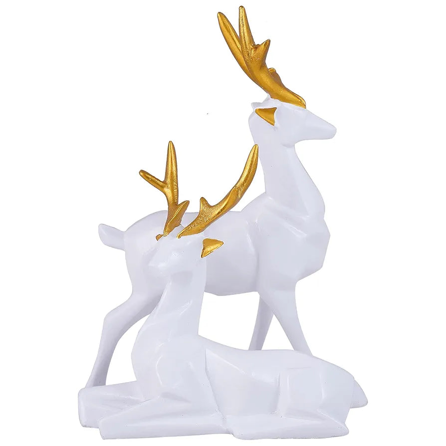 Zart Deer Home Decor showpiece