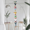 Kuber Industries Rajasthani Traditional Windchimes 15 Hanging Birds with Bell
