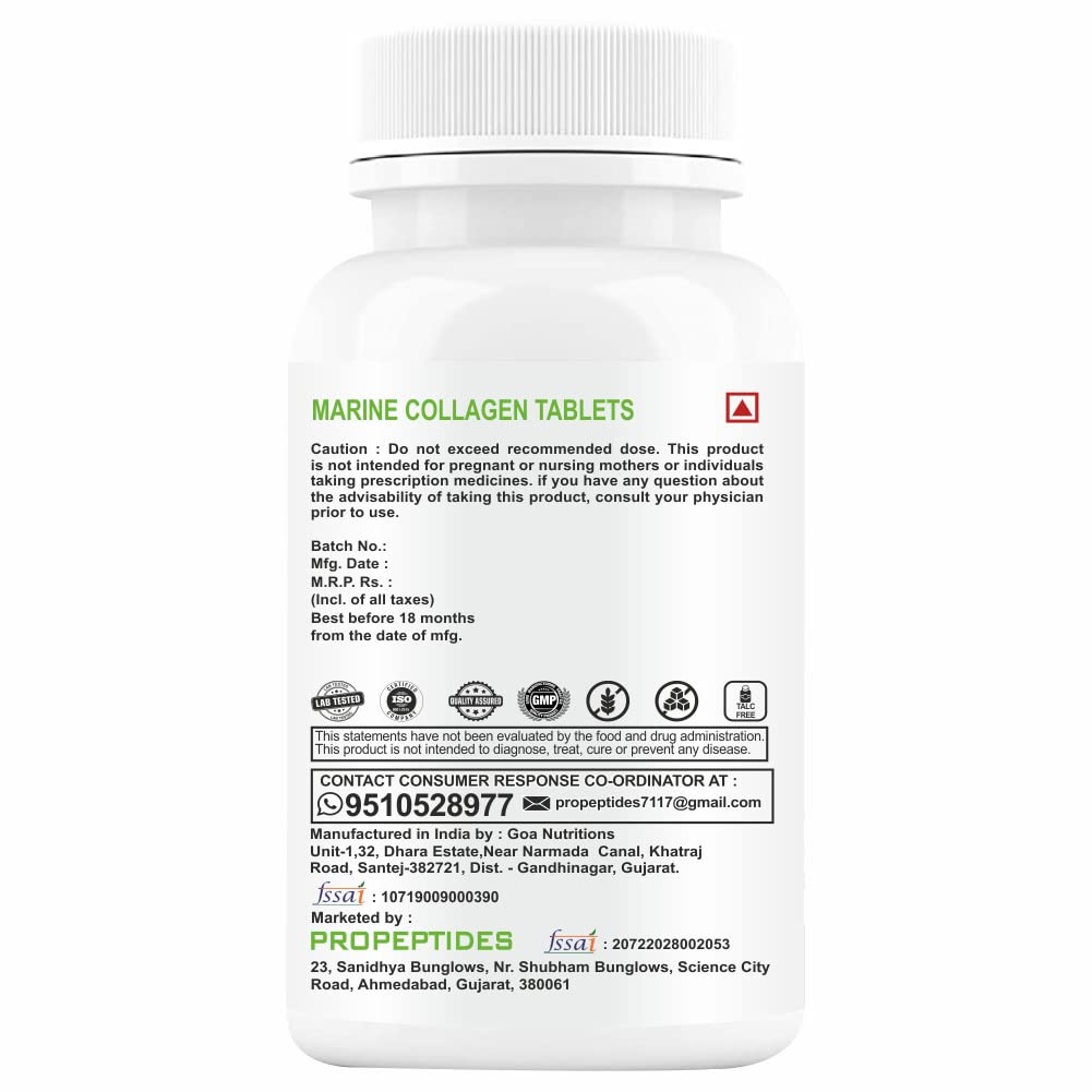 Propeptides Collagen Supplements Tablets - 60 Tabs