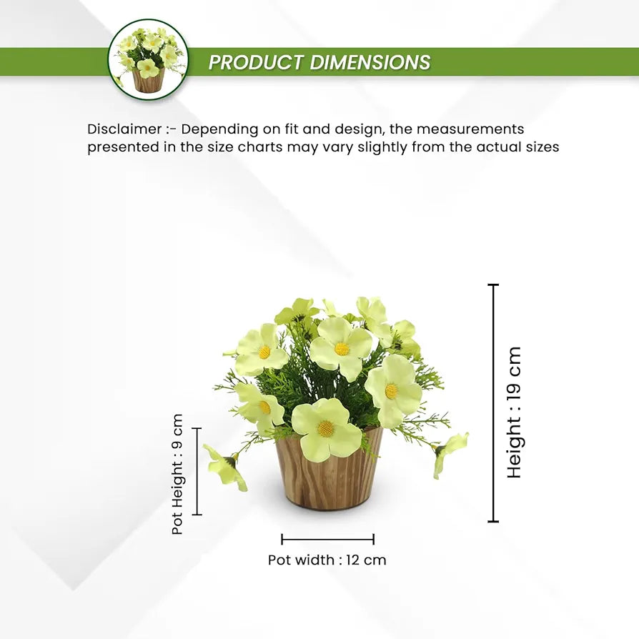 Artificial Flower in Grass with Pot Artificial Flora -8420