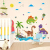 Jaamso Royals Wall Stickers for Kids Room Multicolour Dinosaur