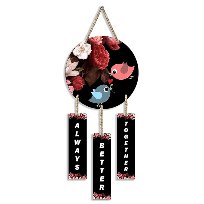 Sehaz Artworks Wooden Wall Hangings for Home Decoration Home Decor Items for Living Room - 60 Cm