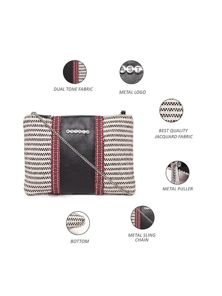 Astrid Handmade Macrame Flap Over Sling Bag For Girls And Women Colour Grey