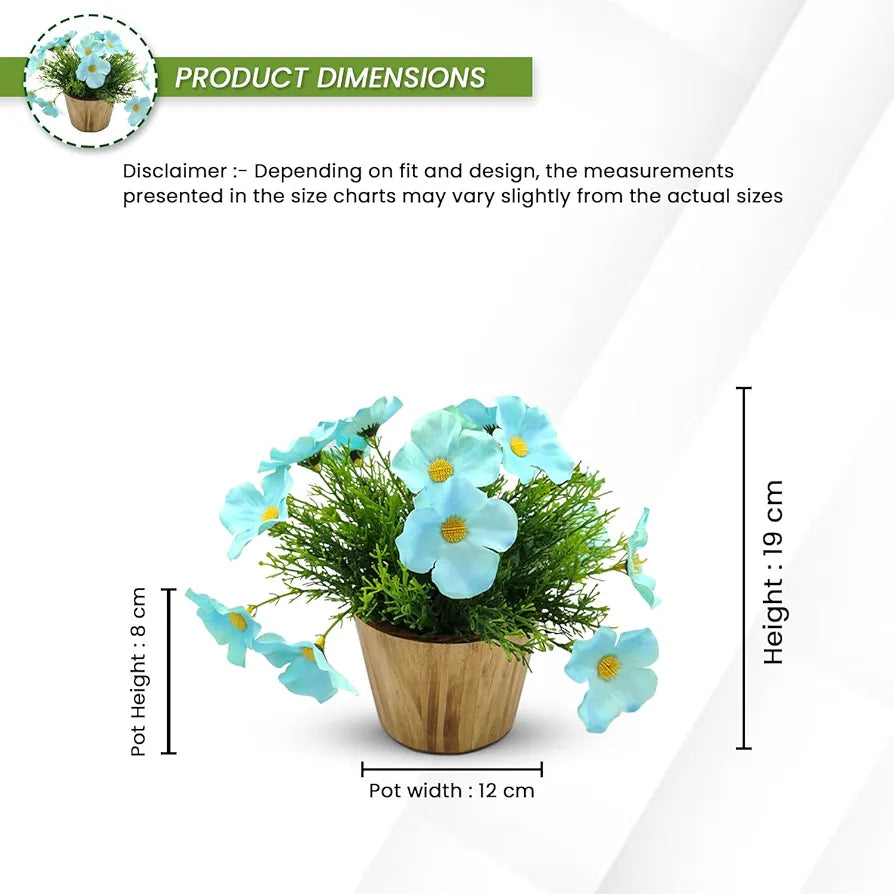 Artificial Flower in Grass with Pot Artificial Flora -8424