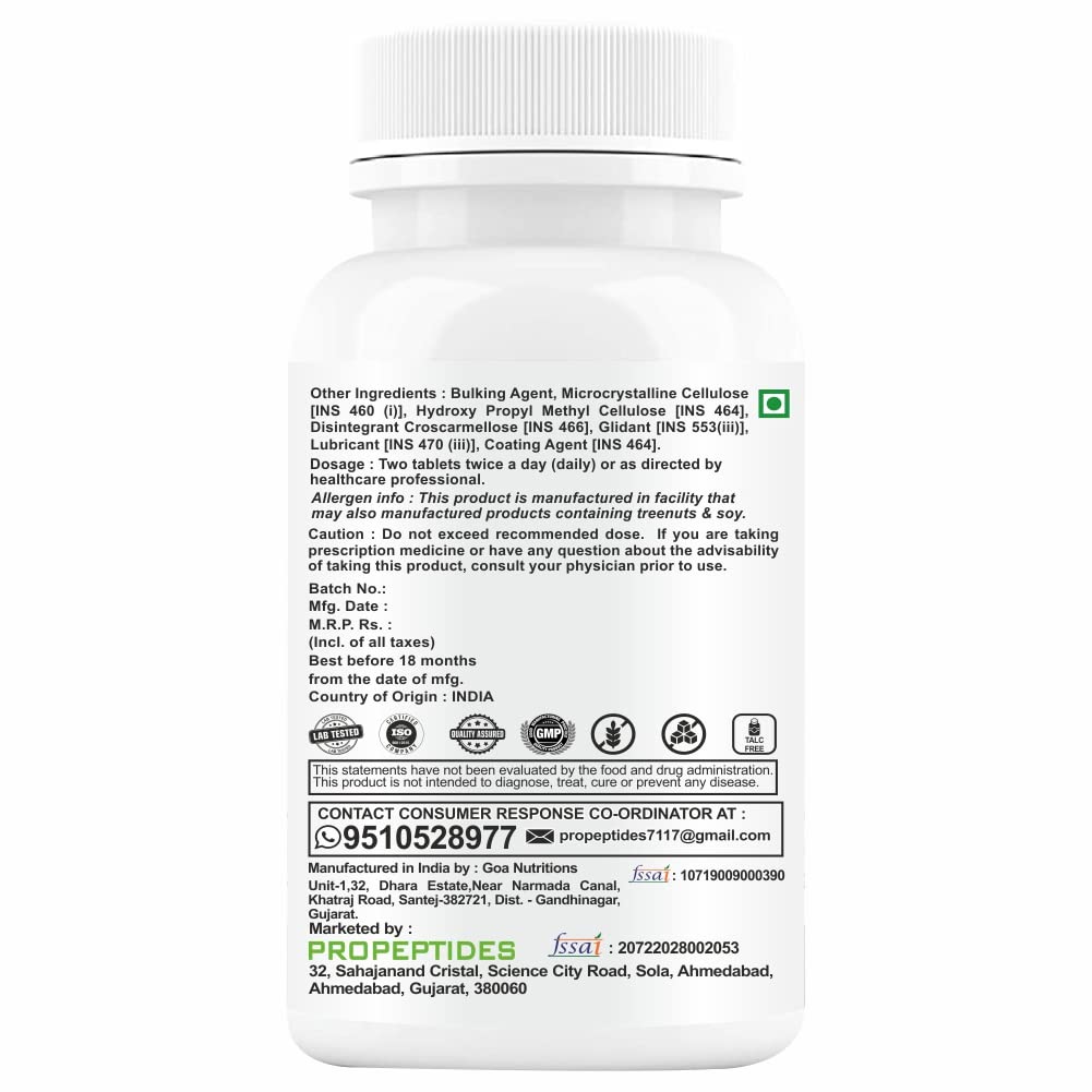 Propeptides Height Increase Tablets - 60 Tabs