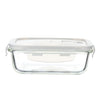 Femora Borosilicate Glass Containers for Kitchen | Storage Box for Kitchen With Air Vent Lid | Set of 1 | 2200 Ml
