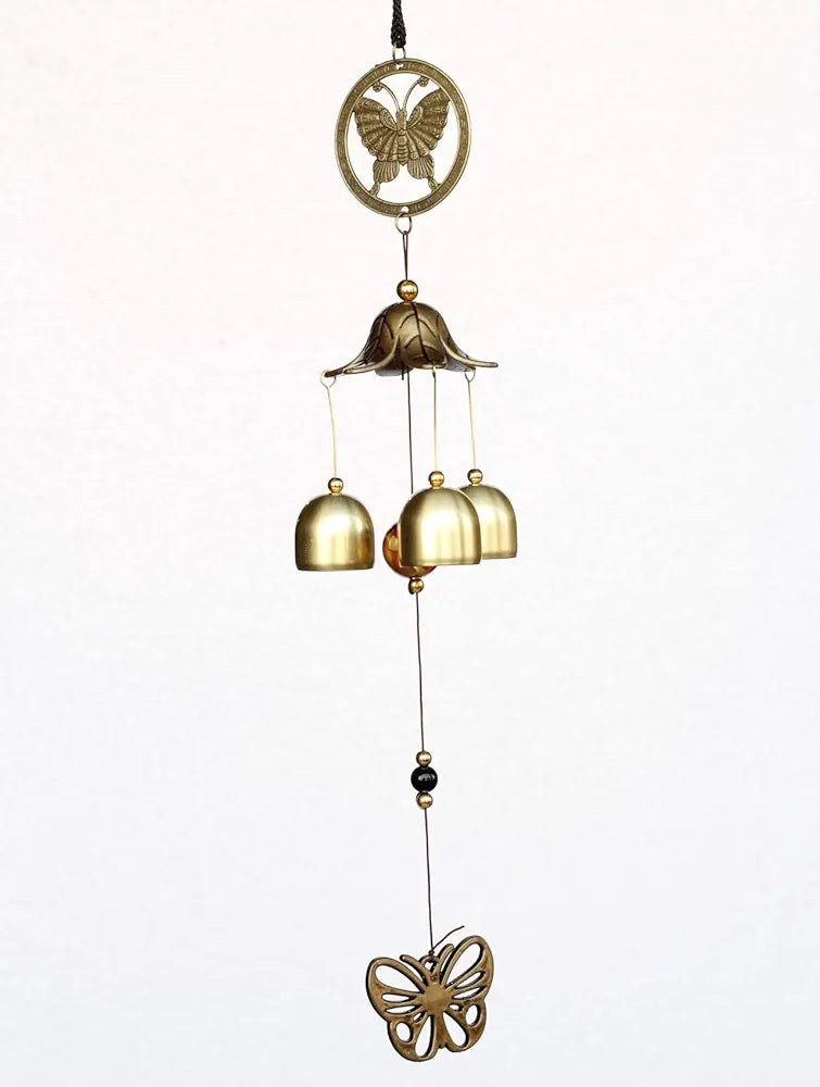 Lilone Gifts Butterfly Wind Chimes Bells- 18 Inch