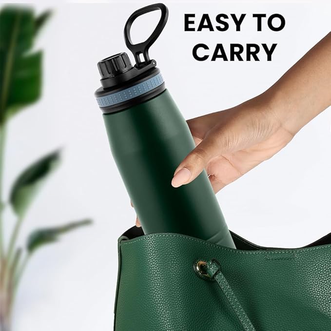 Borosil Hydra Gosports Stainless Steel 900 Ml Water Bottle