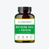 Herbawish Betaine HCL + Pepsin Capsules - 60 Caps