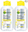 Garnier Skin Naturals Cleansing Water Vitamin C - 125 ml (Pack of 2)