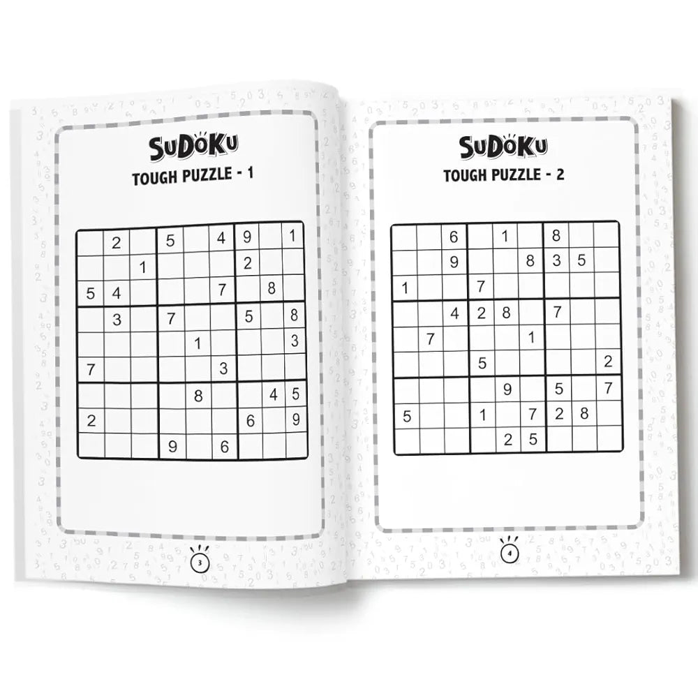 Sudoku Level 3 Tough for Kids  - Ultimate Brain Games: 120+ Advanced Brain-Boosting Puzzles for Smart Minds - | The Book Tree Books