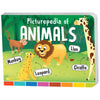 Majestic Book Club Picturepedia of Animals Board Book for Kids Age 2+