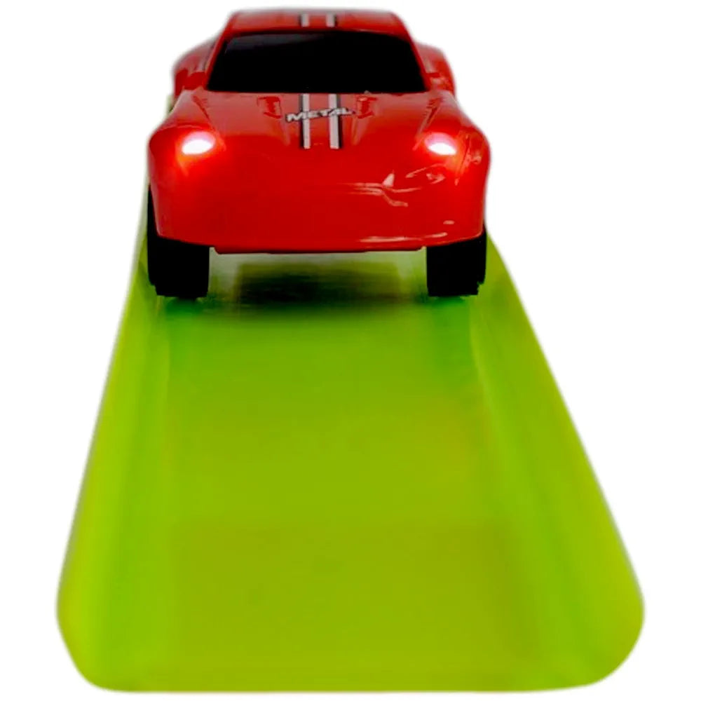trinkets & more - lightning speeding car | pullback car track set | fun toys 3+ years- Multi color