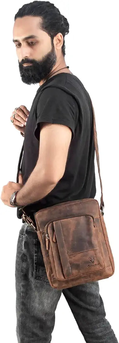 Goatter Unisex Hunter Leather Multi Pockets 11