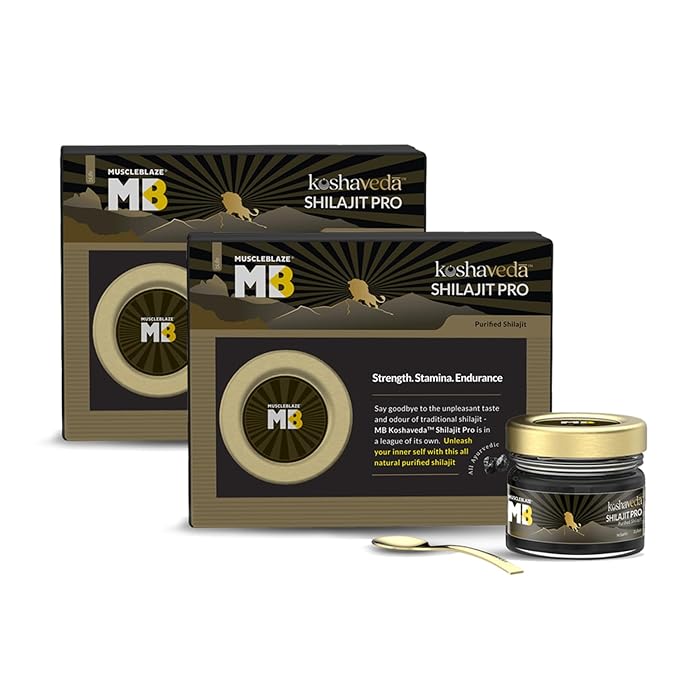 Koshaveda Shilajit Pro by MuscleBlaze - 20 gms