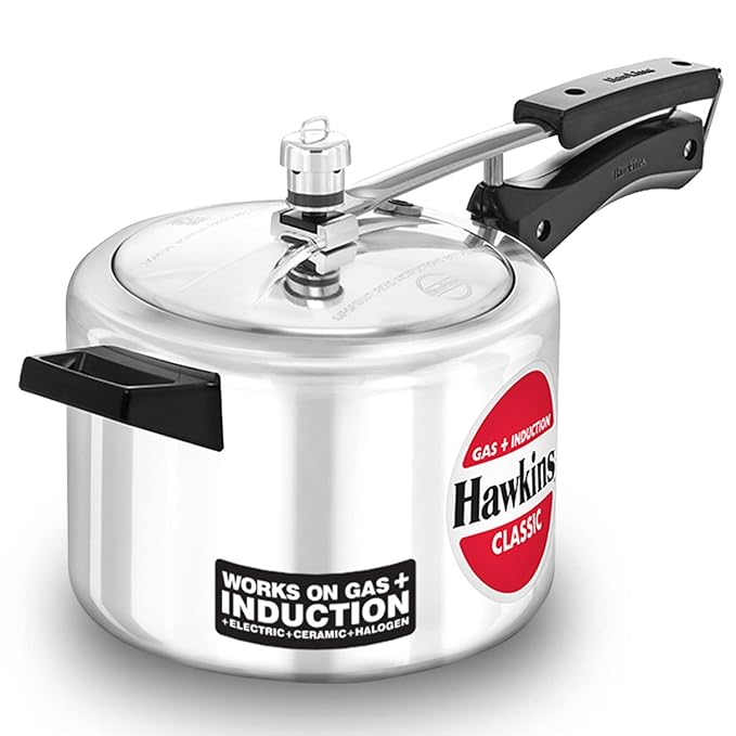 Hawkins 2 Litre Classic Pressure Cooker Tall Design Induction Inner Lid Cooker