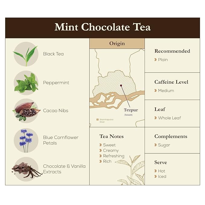 McLeod Russel 1869 Mint Chocolate Tea - 100 gms