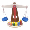 Tantrums Wooden Weighing Balance Toy for Colorful Weights Pre-School Learning Game for Kids