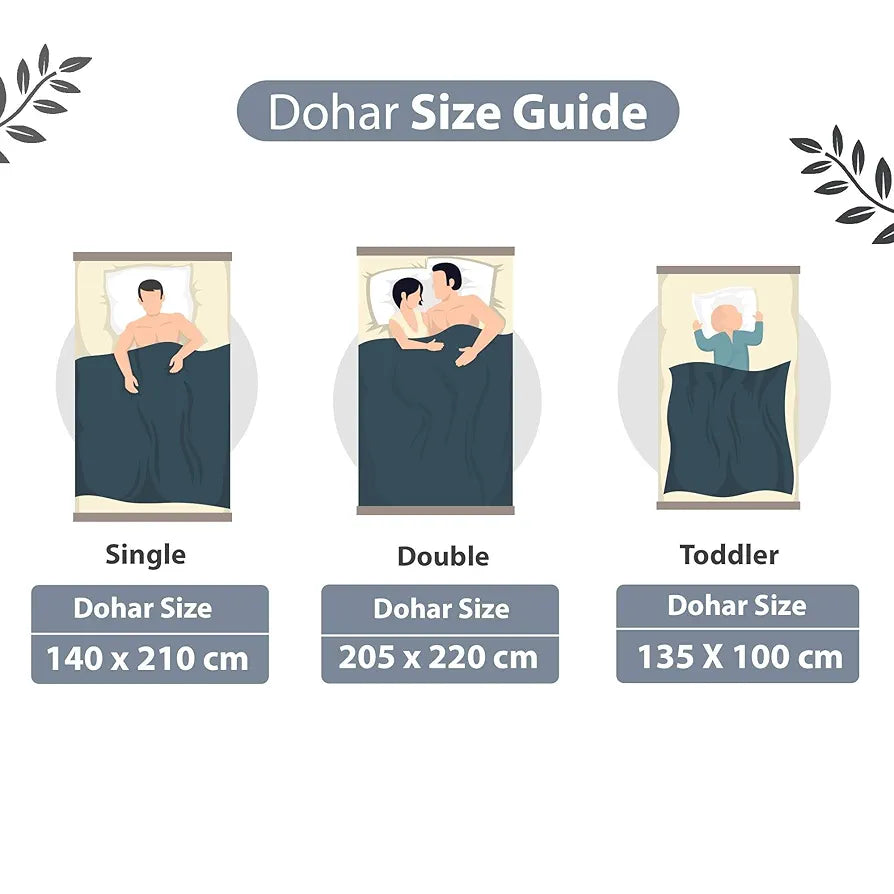 Divine Casa 120 GSM Microfiber Single Kids Dohar  Soft & Lightweight Throw Blanket Geographic Pattern Colour Stonewash Grey