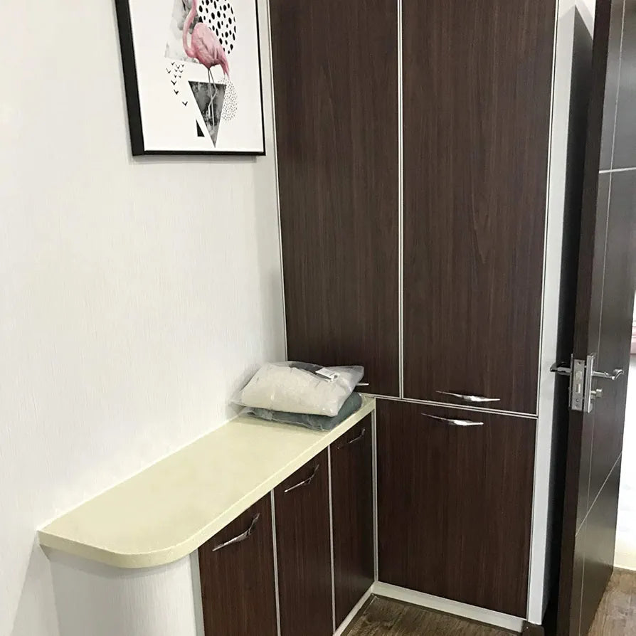 Jaamso Royals Brown Wooden Wallpapers for Furniture Wooden-wallpaper Pvc