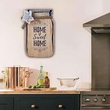 Sehaz Artworks Wooden Jar Wall Hangings Home Décor Items Home Decoration Items - Jar-0003