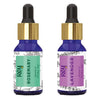 Rey Naturals® Lavender oil & Rosemary essential oils - Pure 100% Natural for Healthy Skin, Face, and Hair (15 ml + 15 ml)