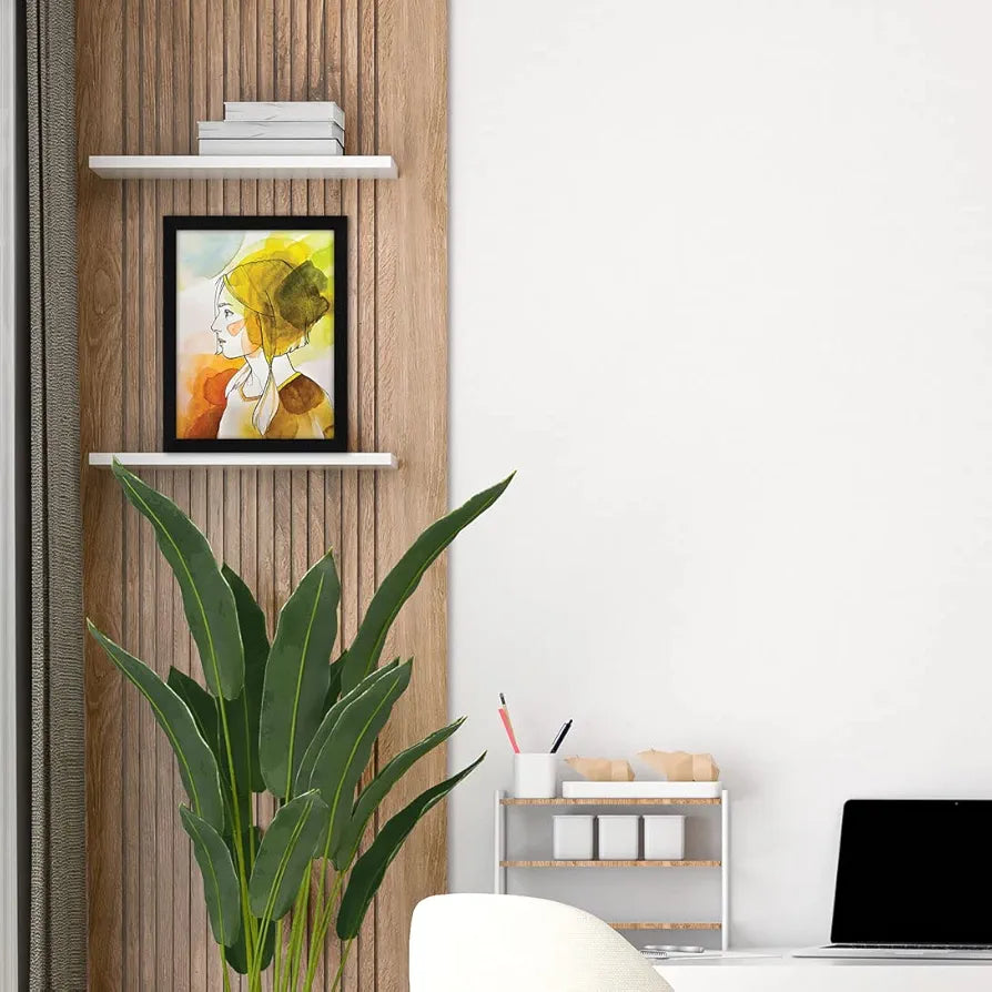 ArtX Paper Watercolor_Women Abstract Frame Wall Art Painting