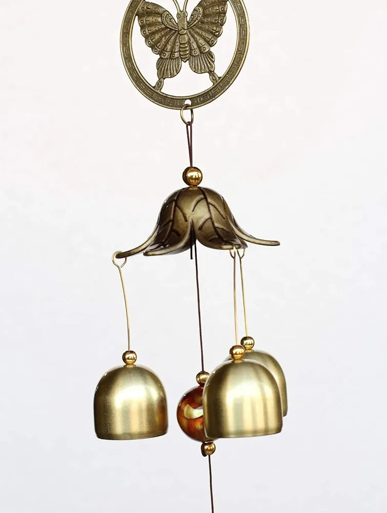 Lilone Gifts Butterfly Wind Chimes Bells- 18 Inch