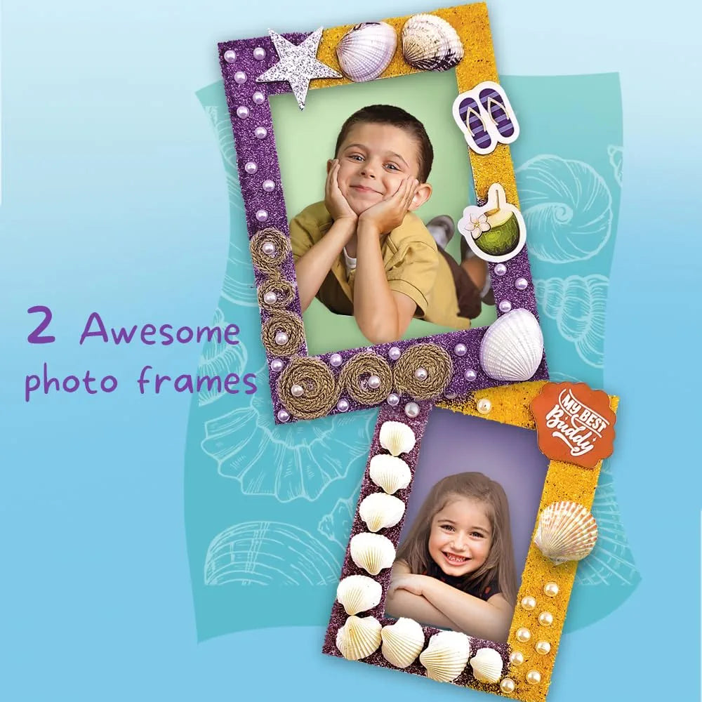 TOYKRAFTT Art and Craft Kit for Girls Boys, Gifts for Kids Aged 5 to 8, Fridge Magnet Kit for Kids - Magnetic Marine Marvels