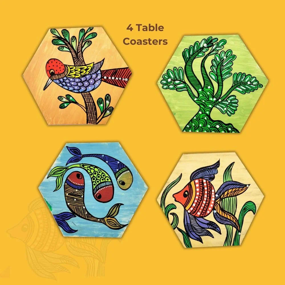 TOYKRAFTT DIY Indian Art Forms, Art and Craft Kit for 8-12 Year Olds, Gifts for Girls & Boys - Gond Art