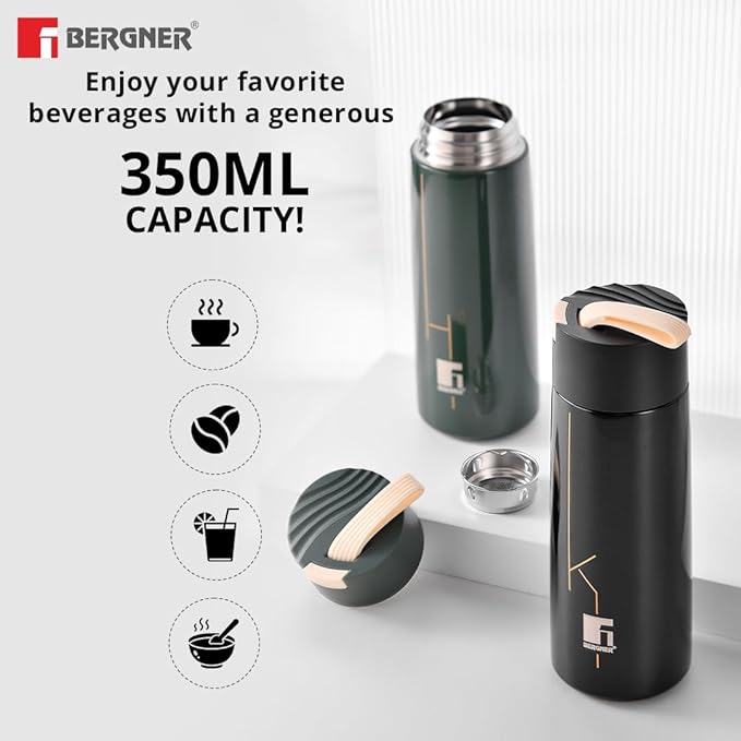Bergner Walking 350 ml Thermo Steel Bottle