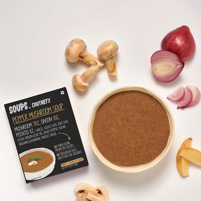 Chutnefy - Pepper Mushroom Soup - 40 gms (Pack of 2)