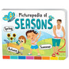 Majestic Book Club Picturepedia of Seasons Board Book for Kids Age 2+