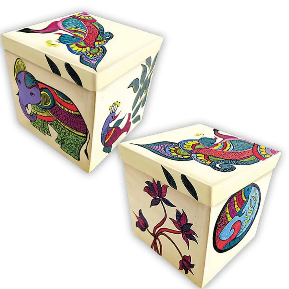 TOYKRAFTT Art and Craft DIY Kit for Kids Ages 8-12, Learn 3 Indian Art Forms Madhubani, Warli and Gond, Gift for Kids, Folk Decors