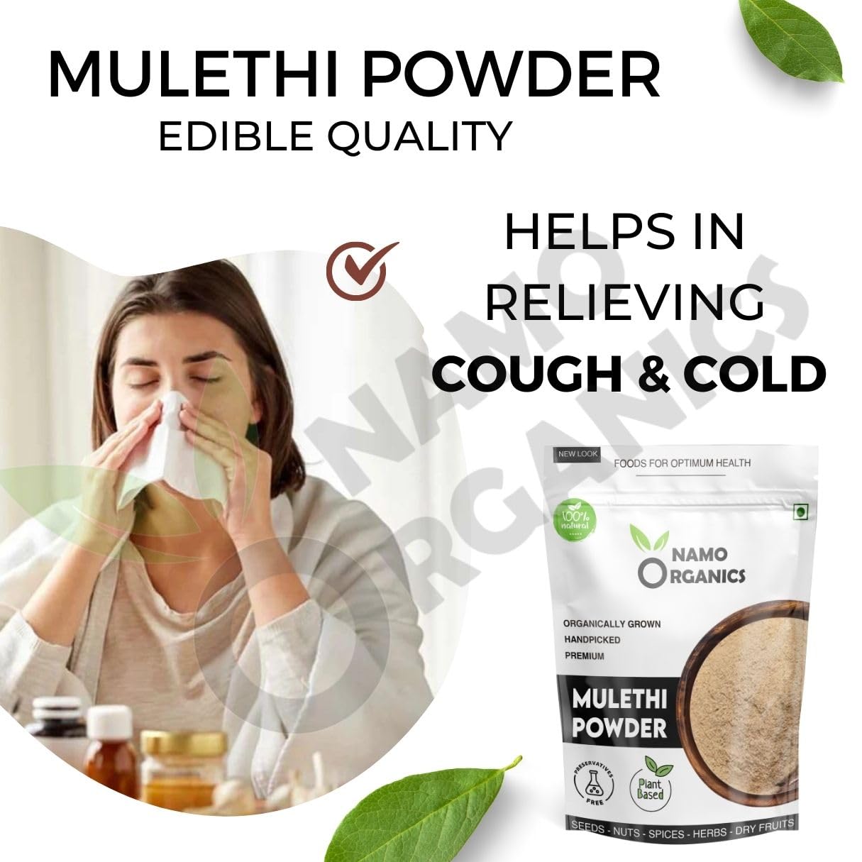 Namo Organics Mulethi Powder