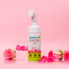Mamaearth Micellar water foaming makeup remover with rose water and glycolic acid for daily face wash and make up cleansing - 150ml