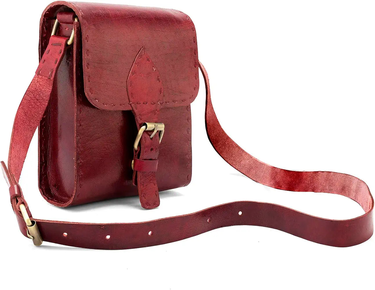 Goatter Genuine Leather Handmade Girls And Women’s Small Cross Body Sling Bag For Daily Use