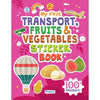 Majestic Book Club My First Transport Fruits & Vegetables Sticker Book