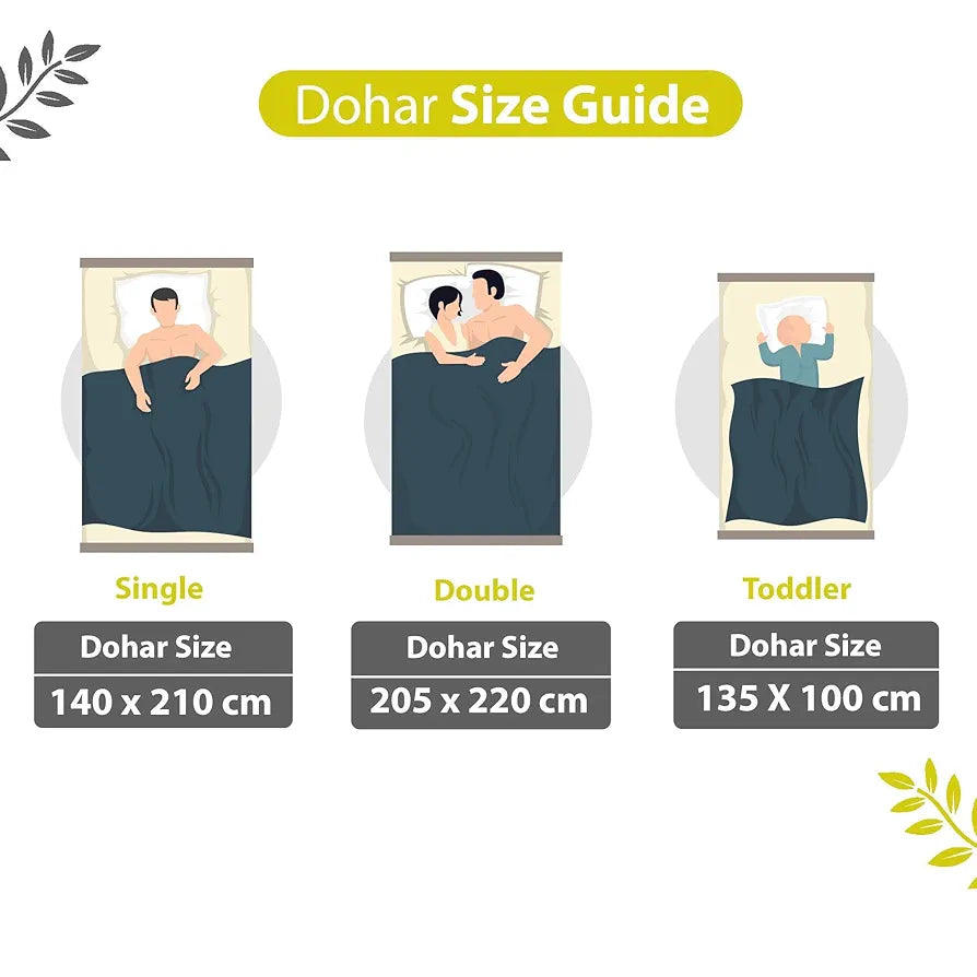 Divine Casa 120 GSM Microfiber Single Kids Dohar Soft & Lightweight Throw Blanket Floral Pattern Colour Tornado