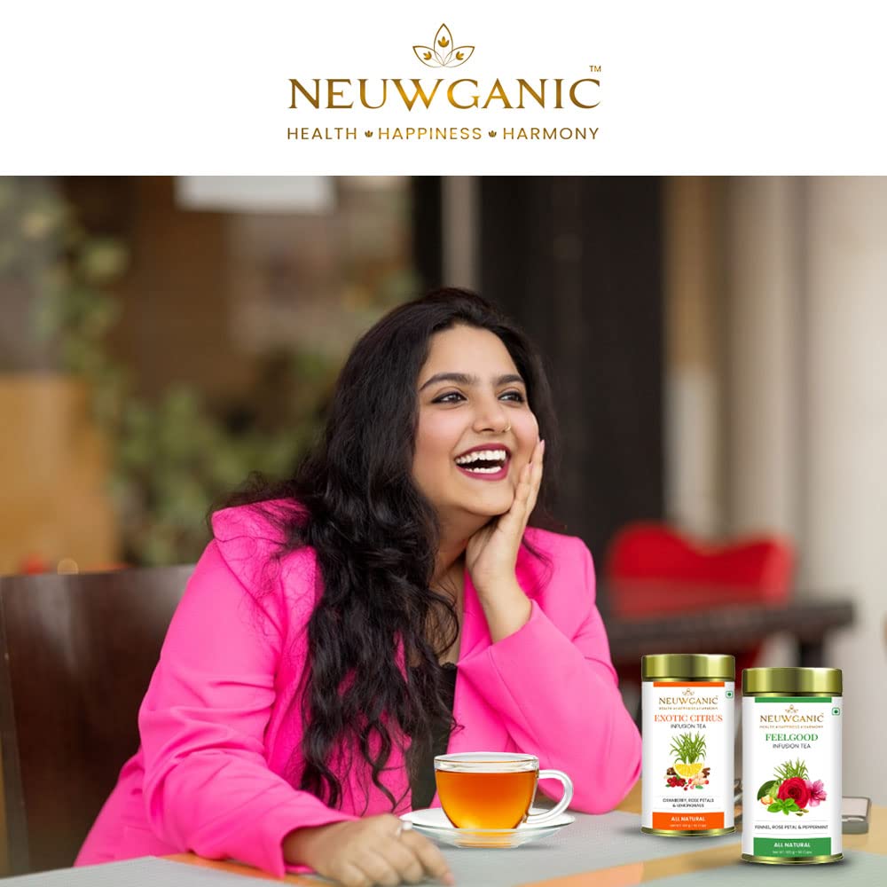 Neuwganic - Exotic Citrus Indian Natural Infusion Tea - 100 Grams