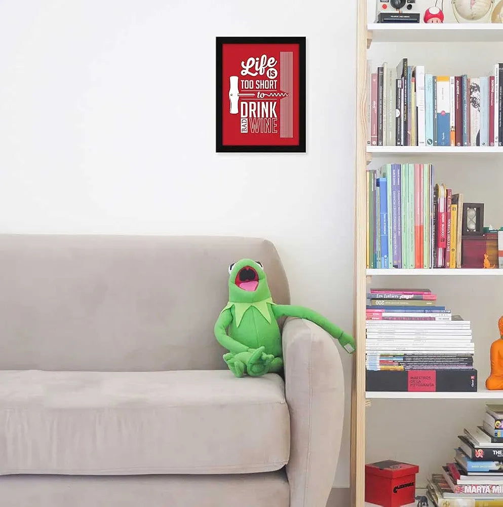 ArtX Paper Food/Beverage Quote Wall Frame Art Painting